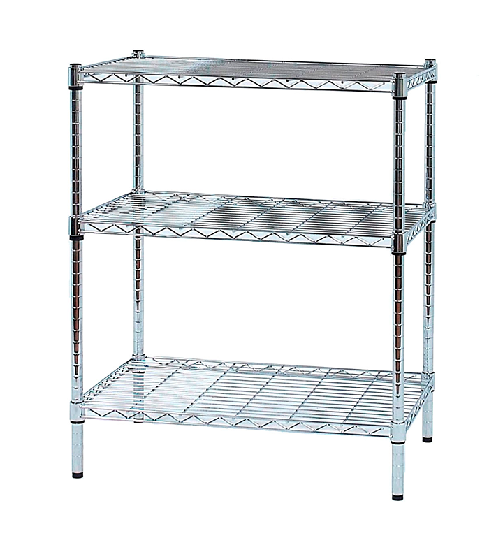 Wire sales shelving system