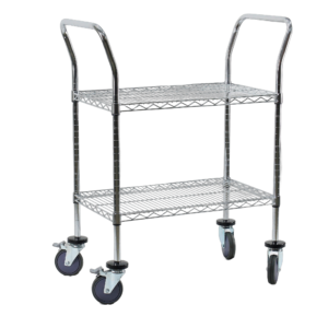 CT-RE-CH-1830_ST_01 Adjustable Steel Wire Shelving Cart