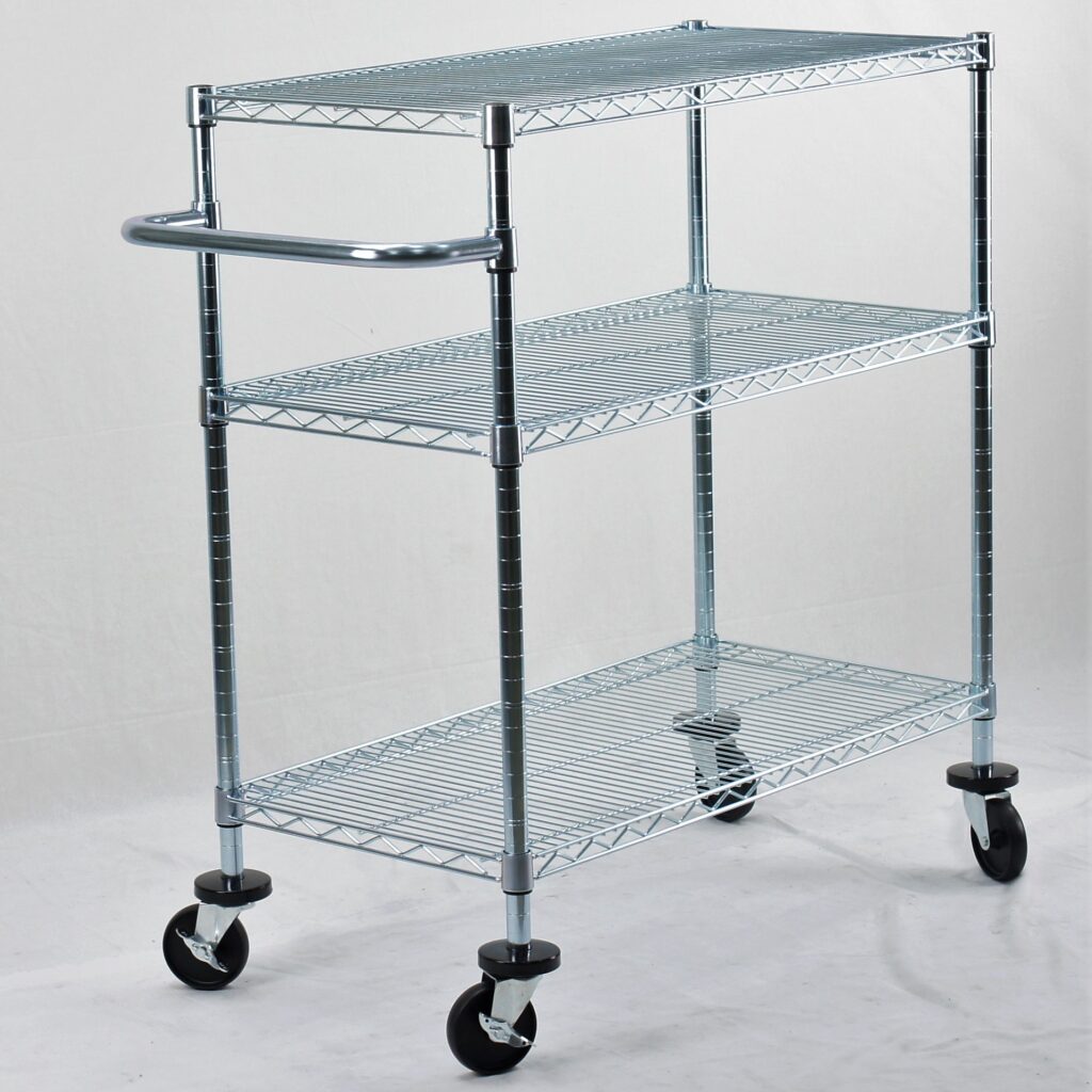 Wire Shelving Cart
