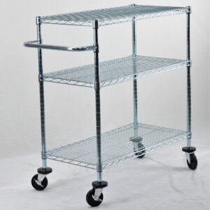 SONY DSC Wire Shelving Cart