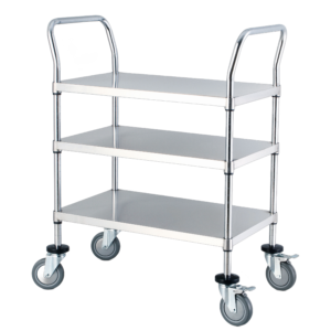 _MG_0827 Stainless Steel Solid Shelf Cart