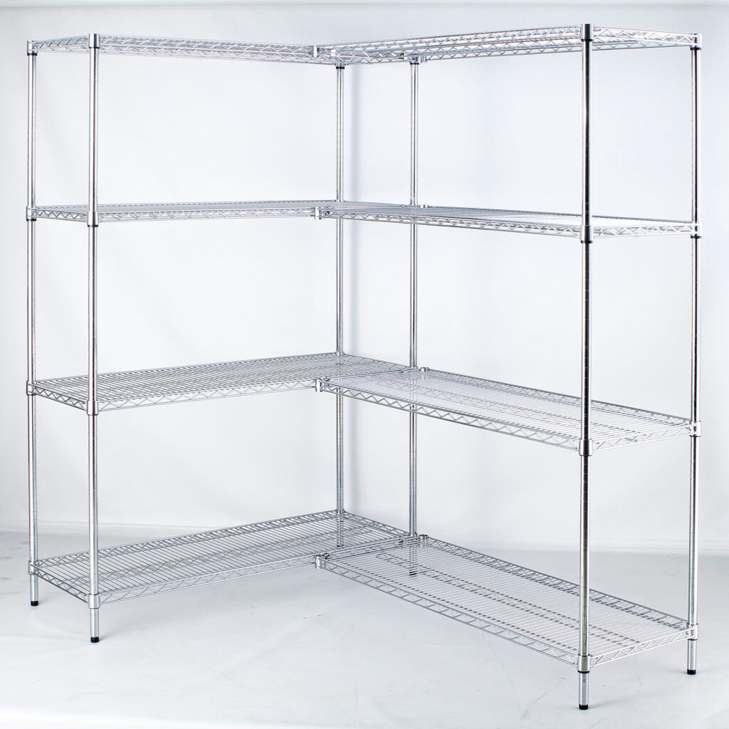 2-Bay Wire Shelving System
