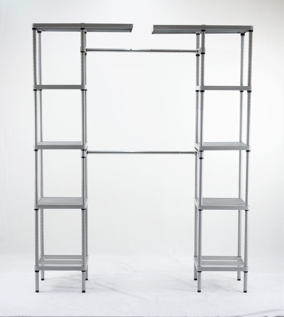 Fine Mesh Clothing Rack (2)