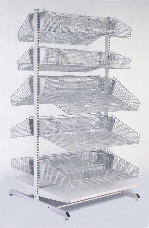 Medical Wire Basket Shelving (2)