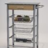 餐車-圓管(黑玻)-2 Kitchen Cart(1)